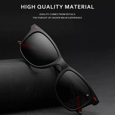 Eyeland Wayfarer Sunglasses(For Men & Women, Black)