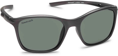 Fastrack Rectangular Sunglasses(For Men & Women, Grey)