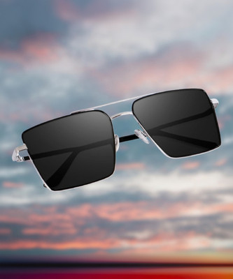 SpadeAces Round Sunglasses(For Men & Women, Black)