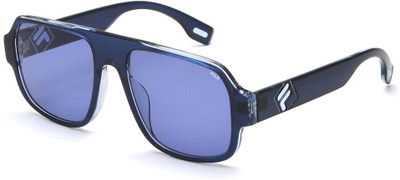 FILA Retro Square Sunglasses(For Men, Blue)