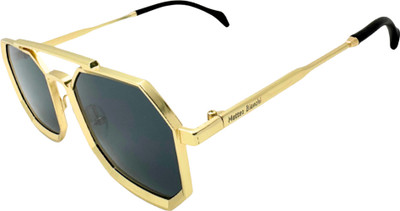 Matteo Bianchi Over-sized Sunglasses(For Men & Women, Green)