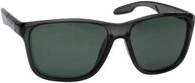 Fastrack Rectangular Sunglasses(For Men & Women, Green)