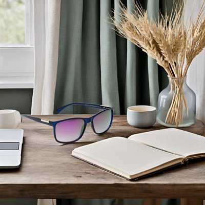Sunnies Rectangular Sunglasses(For Men & Women, Multicolor)