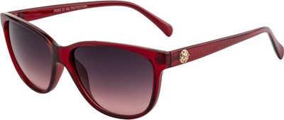 Fair-x Rectangular Sunglasses(For Women, Red)