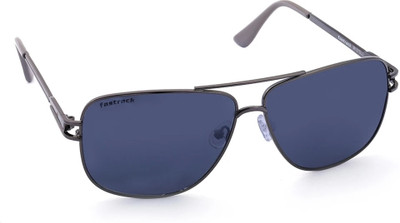 Fastrack Rectangular Sunglasses(For Men, Black)
