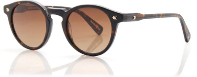 Shisen Fox Round Sunglasses(For Men & Women, Brown)