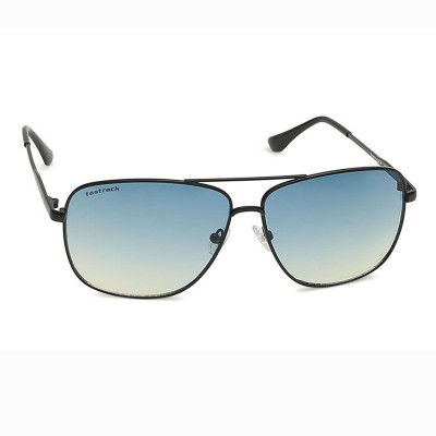 Fastrack Rectangular, Retro Square Sunglasses(For Men & Women, Blue)