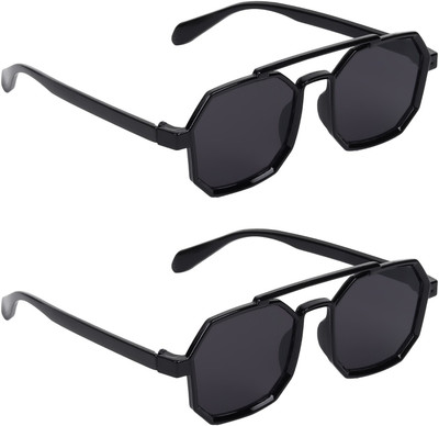 CRIBA Sports Sunglasses(For Boys & Girls, Black)