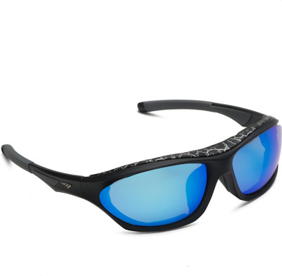 Sunnies Rectangular Sunglasses(For Men & Women, Blue)
