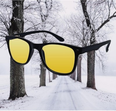 Netwiz Wayfarer Sunglasses(For Men & Women, Yellow)