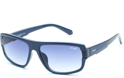 IRUS Rectangular Sunglasses(For Men, Green)