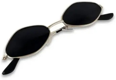 AR Cool Cat-eye Sunglasses(For Men & Women, Black)