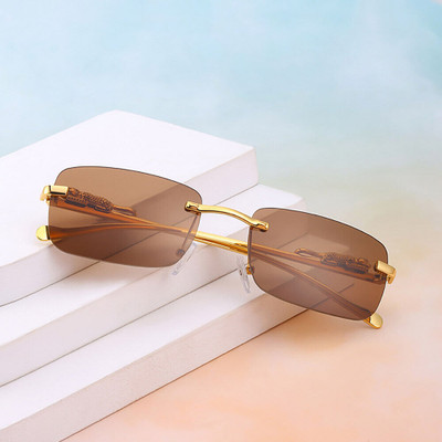 VALWICK Rectangular Sunglasses(For Men & Women, Brown)
