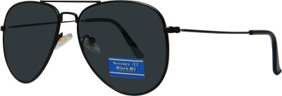 Joy eyewear Aviator Sunglasses(For Men & Women, Black)