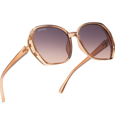 ROYAL SON Over-sized, Butterfly Sunglasses(For Women, Black)