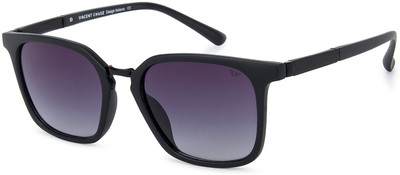 VINCENT CHASE by Lenskart Wayfarer Sunglasses(For Men & Women, Blue)