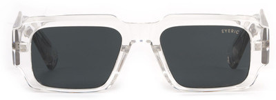 Eyeric Rectangular Sunglasses(For Men, Grey)