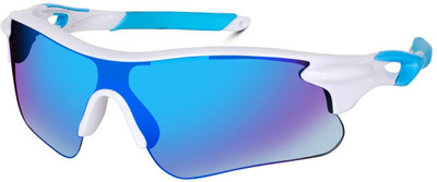 Supreno Wrap-around, Sports Sunglasses(For Men & Women, Blue)