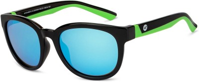 Hooper Round Sunglasses(For Boys & Girls, Blue)