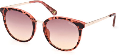 GUESS Retro Square Sunglasses(For Women, Pink)
