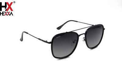 HEXXA Wayfarer Sunglasses(For Men & Women, Black)