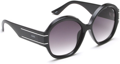 IDEE Oval Sunglasses(For Women, Grey)