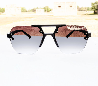 jiebo Butterfly Sunglasses(For Men & Women, Black)