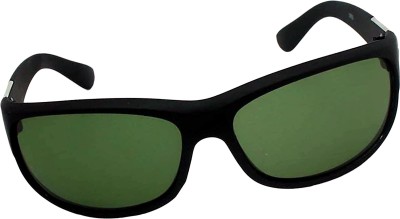 GS.ESHIKA Round Sunglasses(For Men & Women, Black)