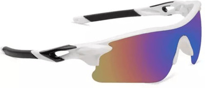 SMARTFASHION Sports, Aviator Sunglasses(For Men & Women, Clear)