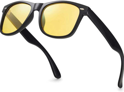 Legend Eyewear Wayfarer Sunglasses(For Men & Women, Yellow)
