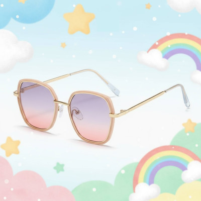 tiny kidzi Oval Sunglasses(For Boys & Girls, Multicolor)