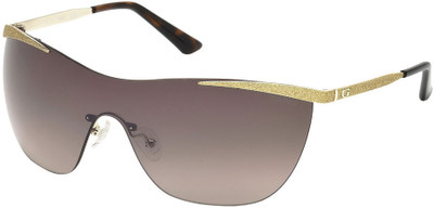 GUESS Retro Square Sunglasses(For Women, Brown)