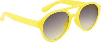 Fair-x Oval Sunglasses(For Boys & Girls, Grey)