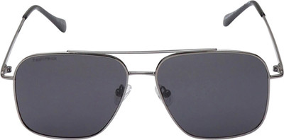 Fastrack Rectangular Sunglasses(For Boys & Girls, Grey)