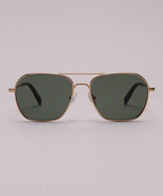 john jacobs Retro Square Sunglasses(For Men & Women, Green)