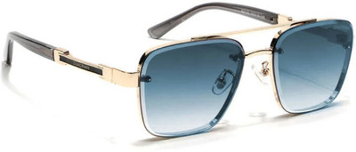 ZAADRAN Wayfarer Sunglasses(For Men & Women, Blue)