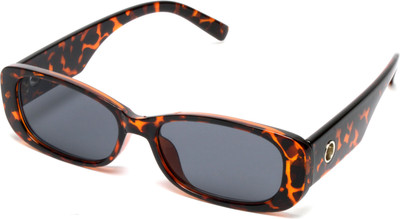 MESPEE Rectangular Sunglasses(For Men & Women, Blue)