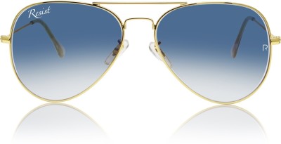 RESIST EYEWEAR Aviator Sunglasses(For Men & Women, Blue)