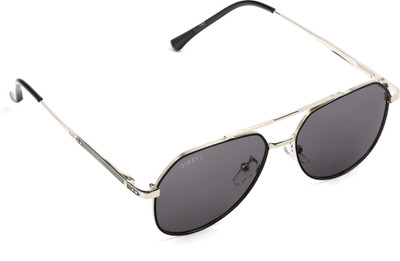 Eyeric Aviator Sunglasses(For Men, Black)