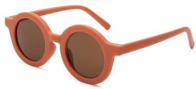 Sunglasses Mart Spectacle  Sunglasses(For Boys & Girls, Brown)