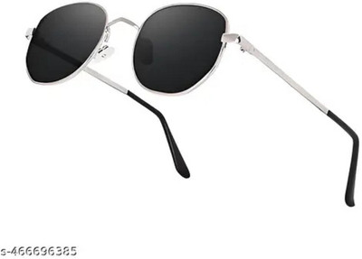Dcmr Rectangular, Retro Square Sunglasses(For Boys & Girls, Black)