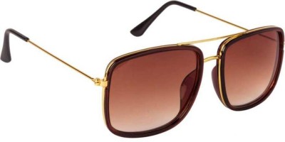 POLOSHADES Retro Square Sunglasses(For Men, Multicolor)