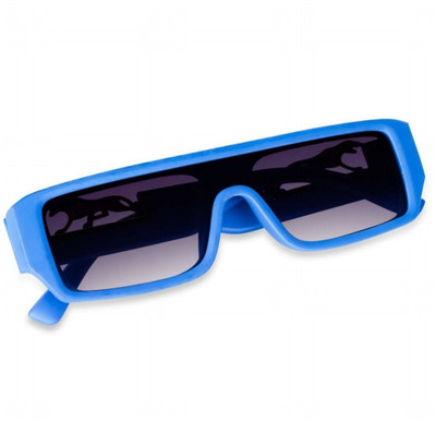 Syn Traders Rectangular Sunglasses(For Men & Women, Black)