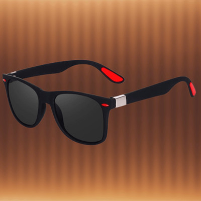 Supreno Wayfarer Sunglasses(For Boys & Girls, Black)