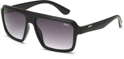 IDEE Retro Square Sunglasses(For Men, Grey)