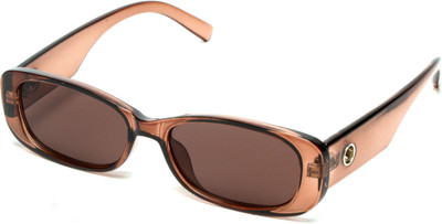 MESPEE Rectangular Sunglasses(For Men & Women, Multicolor)