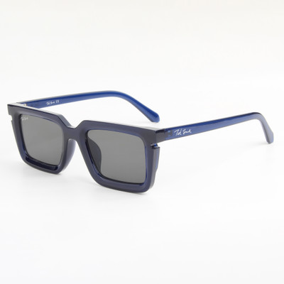 Ted Smith Rectangular Sunglasses(For Men & Women, Black)