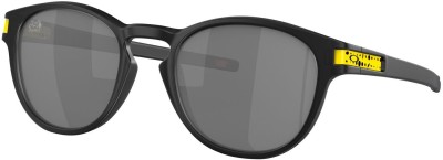 OAKLEY Oval Sunglass(For Men, Grey)