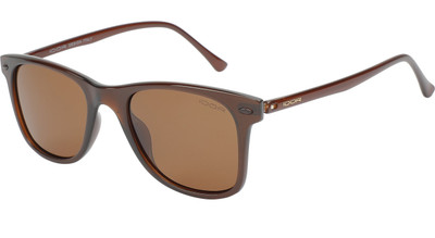IDOR Retro Square Sunglasses(For Men, Brown)