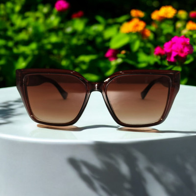Urban Lens Spectacle  Sunglasses(For Men & Women, Brown)